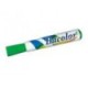 MARCADOR BACOLOR PLEGADIZA VERDE CLARO PQTE 12