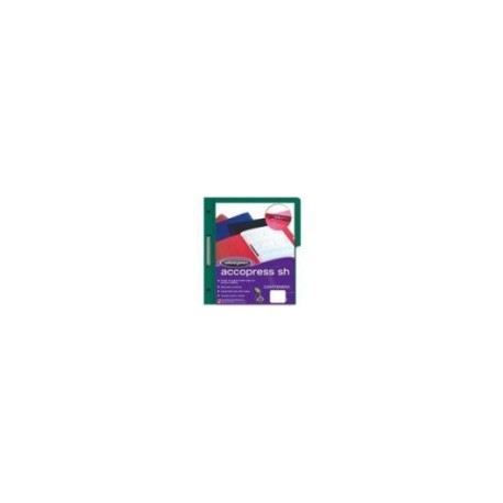 CARPETA ACCO PRESS SH M C CARTA VERDE OBSCURO NP C 10