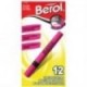 RESALTADOR BEROL ROSA PQTE 12