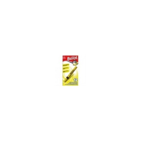 RESALTADOR BEROL AMARILLO C 12