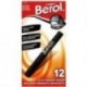 MARCADOR BEROL PERMANENTE NEGRO C 12