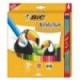 COLORES BIC EVOLUTION ESTUCHE C 12 COLORES
