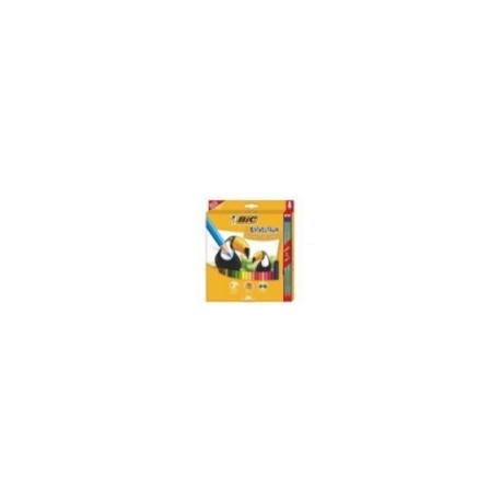 COLORES BIC EVOLUTION ESTUCHE C 12 COLORES