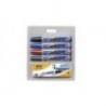 MARCADOR BIC MPBE4 PIZARRON BLANCO C 4 + BORRADOR