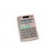CALCULADORA CELICA BOLSILLO 10 DIG DUAL CUBIERTA METALICA