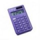 CALCULADORA CELICA DE BOLSILLO 8 DIGITOS ROSA