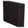 FILTRO DE CARBON FELLOWES AERAMAX PRO 3 8  CON PREFILTRO C 4 PZAS