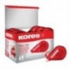 CORRECTOR ROLL ON ROJO KORES 15 X 4.2 MTS CAJA C 10