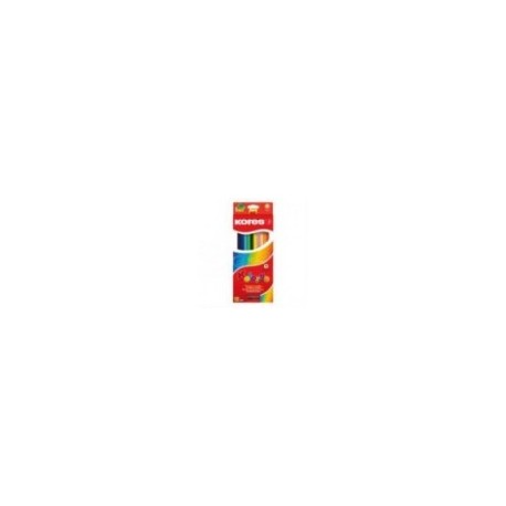 COLORES TRIANGULARES KORES 3MM ESTUCHE C 12