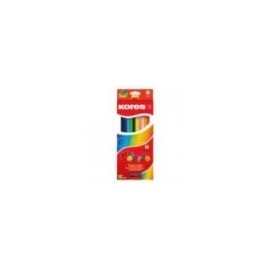 COLORES TRIANGULARES KORES 3MM ESTUCHE C 24