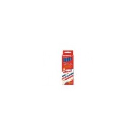 LAPIZ BICOLOR KORES AZUL-ROJO DELGADO C 12