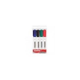 MARCADOR KORES P PIZARRON BLANCO C 4 COLORES