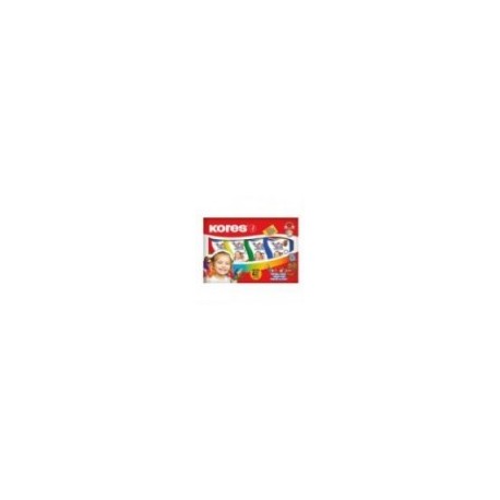 PINTURA KORES LIQUIDA P DEDOS SET C 4 COLORES 150ML C U