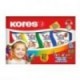PINTURA KORES LIQUIDA P DEDOS SET C 4 COLORES 150ML C U