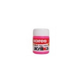 PINTURA ACRILICA KORES 20 ML ROJO C 12 BOTES