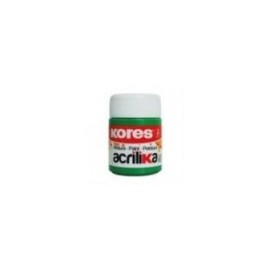 PINTURA ACRILICA KORES 20 ML VERDE C 12 BOTES