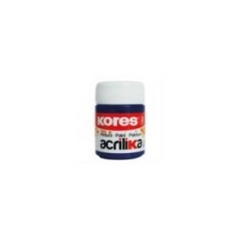 PINTURA ACRILICA KORES 20 ML AMARILLO C 12 BOTES