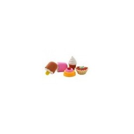 GOMA MAE EN FIGURA DE POSTRES BLISTER C 35