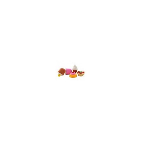 GOMA MAE EN FIGURA DE POSTRES BLISTER C 35