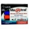 MARCADOR MAGISTRAL ALUMINIO PIZARRóN BLANCO COLORES SURTIDOS C 4 PZAS