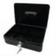 CAJA DINERO NEXTEP METáLICA GRANDE 25CM COLOR NEGRO