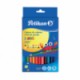 COLOR TRIANGULAR PELIKAN JUMBO C 12 COLORES