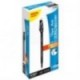BOLIGRAFO PAPERMATE 82192 ERASER MATE NEGRO C 12