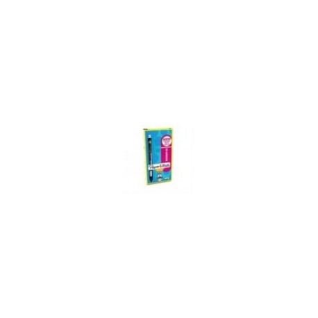 BOLíGRAFO GEL PAPERMATE ECO BARRIL REDONDO PUNTO FINO COLOR NEGRO C 6 PZAS