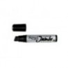 MARCADOR PERMANENTE SIGNAL JUMBO PUNTA CINCEL COLOR NEGRO C 4 PZAS