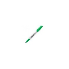 MARCADOR SANFORD 30004 SHARPIE FINO VERDE PERMANENTE C 12