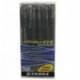 BOLIGRAFO ZEBRA J-ROLLER 8000 NEGRO C 12