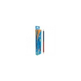 LAPIZ MAE BICOLOR HEXAGONAL DELGADO CAJA C 10 PIEZAS