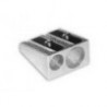 SACAPUNTAS MAE METALICO DOBLE TRIANGULAR C 12 PZAS