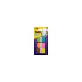 BANDERITAS 3M ADHESIVAS RíGIDAS COLORES BRILLANTES 2.5X3.8CM C 36 TABS