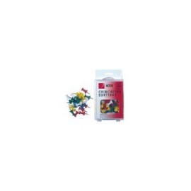 PIN ACCO PLASTICO SURTIDO C 100