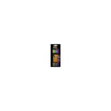 ROTULADOR BIC INTENSITY FASHION FINO COLORES SURTIDOS C 5 PZAS