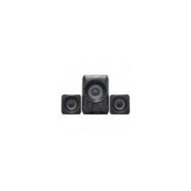 BOCINA PARA PC 2.1 GHIA NEGRA GRIS AUDIO 3.5MM ALIMENTACION USB 5W