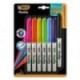 MARCADOR BIC MARKING PERMANENTE GRIP FINO COLORES SURTIDOS C 6+1 PZAS