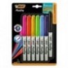 MARCADOR BIC MARKING PERMANENTE GRIP COLORES SURTIDOS C 36 PZAS