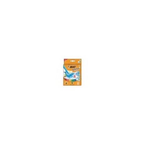 PLUMONES BIC EVOLUTION ULTRA LAVABLES COLORES SURTIDOS C 12 PZAS