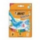 PLUMONES BIC EVOLUTION ULTRA LAVABLES COLORES SURTIDOS C 12 PZAS