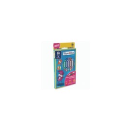 PLUMONES PAPERMATE DOBLE PUNTA COLORES SURTIDOS C 10X20