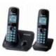 TELEFONO PANASONIC INALAMBRICO P. LCD 1.8+ 1 AURI NEGRO(KX-TG4112MEB)
