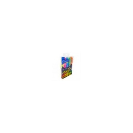 RESALTADOR AZOR VISIóN JUNIOR PUNTA CINCEL 4MM COLORES SURTIDOS C 5 PZAS
