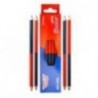 LáPIZ BACO BICOLOR COLOR ROJO-AZUL C 12 PZAS