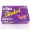CLIP BACO ESTáNDAR 1 12302. PAQUETE DE 10 CAJAS. CLIP METALICO GALVANIZADO.