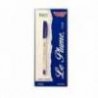 BOLIGRAFO BACO LEPLUME 53428 AZUL. PLEGADIZA CON 12 PIEZAS.  PUNTO MEDIO 1.00 MM.