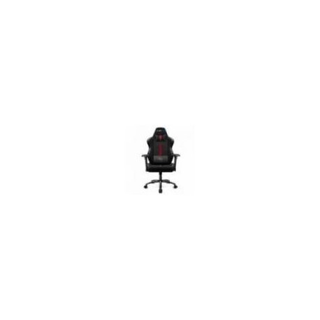 SILLA GAME FACTOR CGC601XL, GAMER, ASIENTO ACOLCHADO, NEGRO ROJO, POLIURETANO