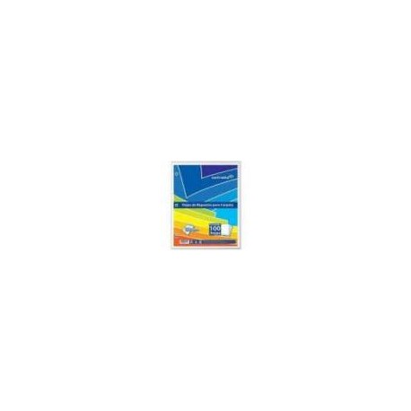 HOJA REPUESTO ESTRELLA CARTA BLANCO 100HJS PAQ C 20