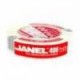 CINTA JANEL DOBLE CAPA POLIéSTER 400 24MMX50M 1 PIEZA